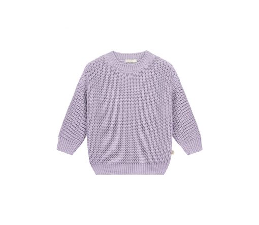 YUKI - Chunky Knit, Lilac, Bio Baumwolle – Bild 2