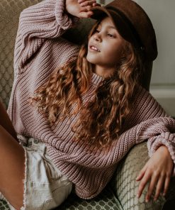 YUKI - Chunky knit, Blossom, Bio Baumwolle
