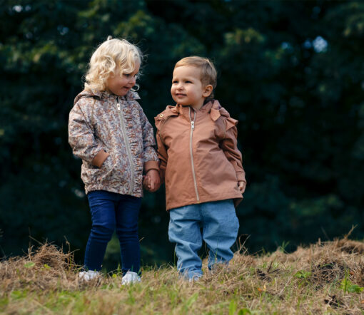 Hust & Claire - Übergangsjacke, "Obia", Mocca, Bionic Finish Eco – Bild 4