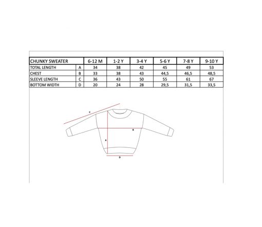 YUKI - Chunky Knit, Moon, Bio Baumwolle – Bild 15