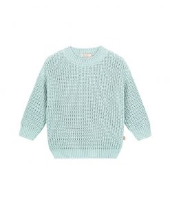YUKI - Chunky Knit, Mint, Bio Baumwolle