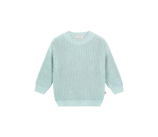 YUKI - Chunky Knit, Mint, Bio Baumwolle
