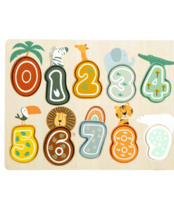 Small Foot - Puzzle Zahlen „Safari“