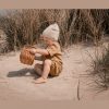Huttelihut -  Mütze Dapper, Hip Hop, Camel, Bio Baumwolle