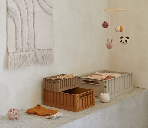 Liewood -  Aufbewahrungsbox "Weston",  Golden Caramel, Gr. M 2er Set – Bild 5