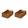 Liewood -  Aufbewahrungsbox "Weston",  Golden Caramel, Gr. M 2er Set