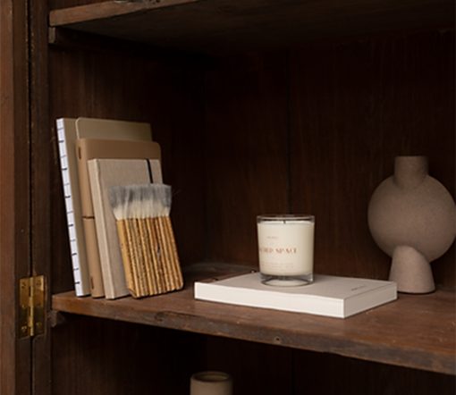 Monk & Anna - Duftkerze "sacred space", Eichenmoos – Bild 2