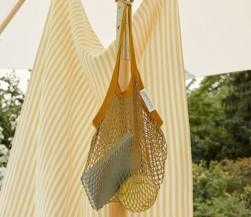 Liewood -  Mesi Mesh Tote Bag, Golden Caramel – Bild 3