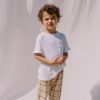 Búho Barcelona - T- Shirt Pocket, White