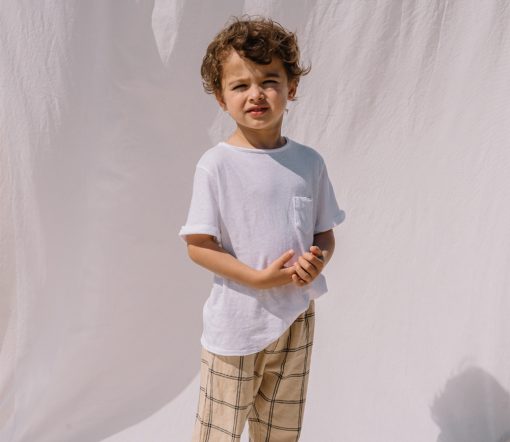 Búho Barcelona - T- Shirt Pocket, White