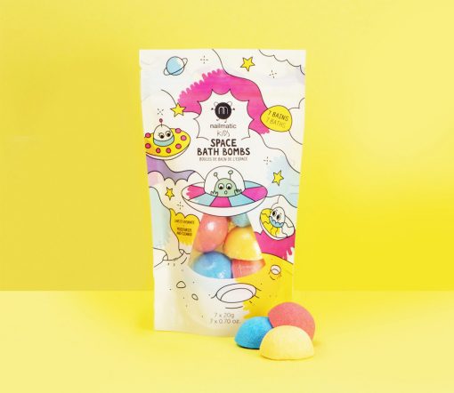 Nailmatic -  Space Bath Bombs, Kinder Badebomben – Bild 2