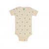 FUB - Baby Tree Body kurzarm, Ecru, Bio Baumwolle