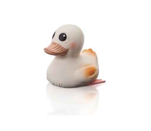 HEVEA - Badeente Kawan - Naturkautschuk, Sandy Nude – Bild 3