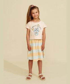 Mainio - Top Cropped, "Rainbow Rider Top", Bio Baumwolle