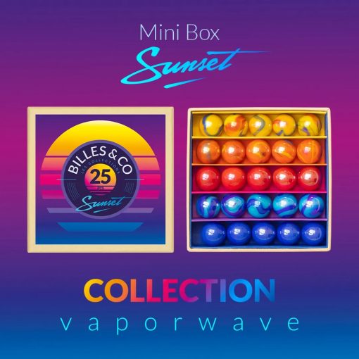 Billes & Co. - Sunset City, Mini Box 25 Glasmurmeln – Bild 3