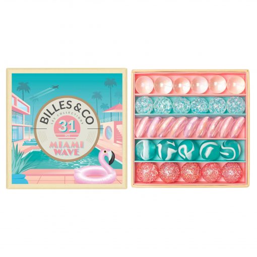 Billes & Co. - Miami Wave, Box 32 Glasmurmeln