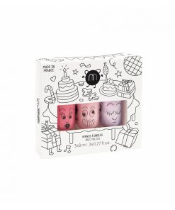 Nailmatic -  Nagellack 3er Set "PARTY" - Marshi, Dolly, Flamingo, vegan