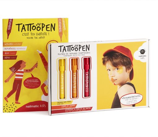 Nailmatic -  Set Tattoopen - "C‘est toi l‘artiste"