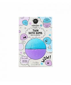 Nailmatic -  Badekugel - Twin Bath Bomb, Blue/Violet
