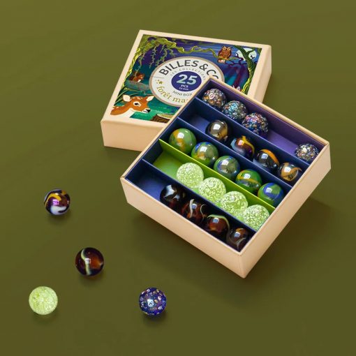 Billes & Co. - Magischer Wald, Box 25 Glasmurmeln