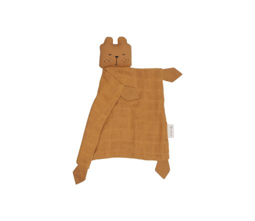 Fabelab - Schmusetuch "Bunny", ochre, Biobaumwolle – Bild 2