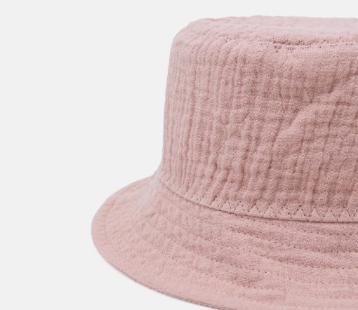 Huttelihut -  Musselin Sommerhut UV, Festival, Rosa, Musselin – Bild 3