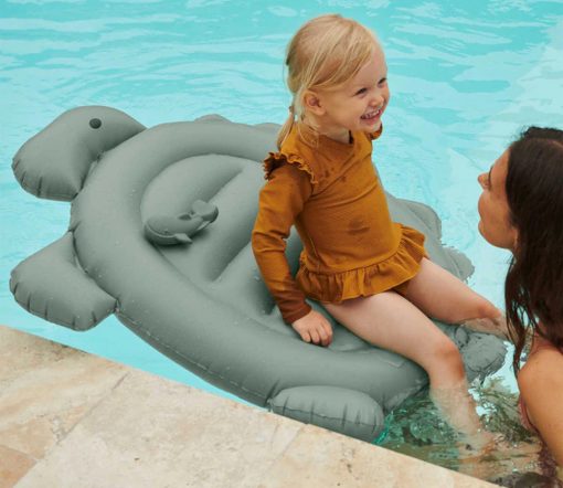 Liewood -  Wassermatratze, "Cody Dino", Faun Green – Bild 2
