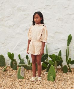 LIILU - Shorts "Sarah", Pearled Ivory, Biobaumwolle (10J.)