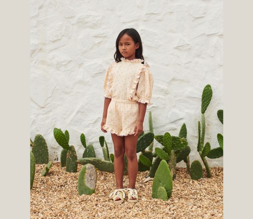 LIILU - Shorts "Sarah", Pearled Ivory, Biobaumwolle (10J.)