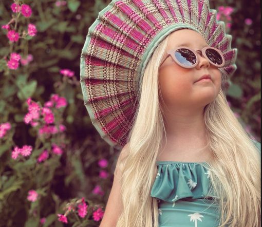 Grech & Co. - Sonnenbrille Kids "Burlwood", Sustainable