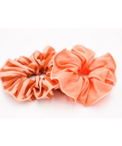 Grech & Co. - Scrunchies 2er Set, "Stripes Sunset + Tierra"