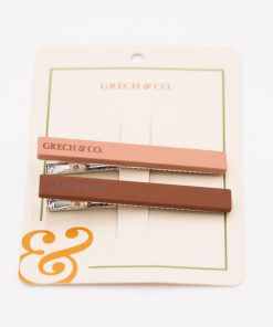 Grech & Co. - Haarspangen 2-farbig, "Sunset"