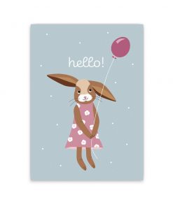 Nellie&Finn - Postkarte "HELLO"