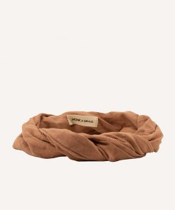Monk & Anna - Haarreif, Leinen, Nougat