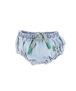 PiuPiuChick - Baby Jeans Höschen, Light Blue (12M.)