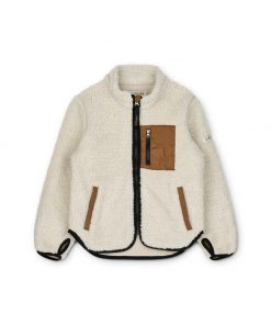 Liewood -  Teddyjacke "Nolan", Pecan/Sandy Mix (6J.)