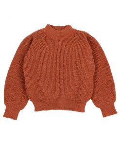 Búho Barcelona - Boho Strick Pullover, Rust