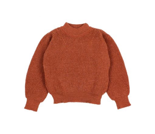 Búho Barcelona - Boho Strick Pullover, Rust
