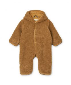 Liewood -  Outdoor Teddy-Overall "Jackson", golden caramel (9M.)