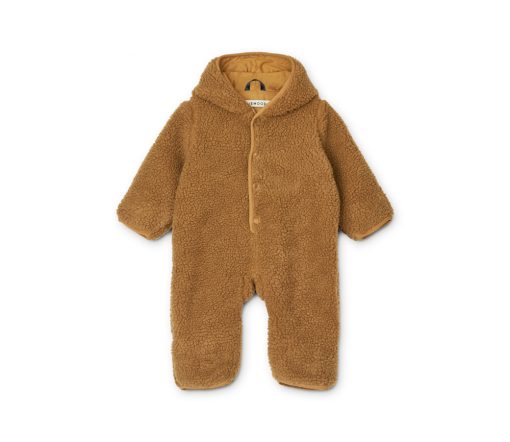 Liewood -  Outdoor Teddy-Overall "Jackson", golden caramel (9M.)