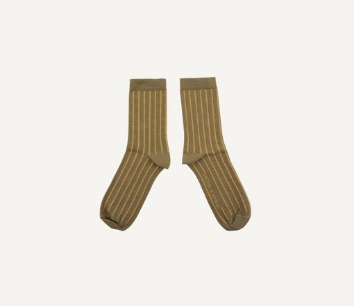 Monk & Anna - Sock, Glitter Lines, Pistachio