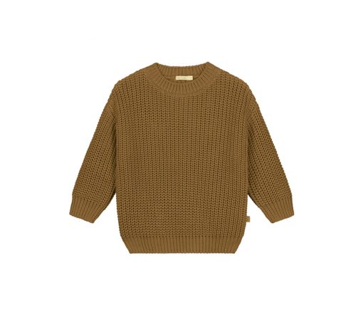 YUKI - Chunky Knit Women, GOLD, Bio Baumwolle – Bild 5