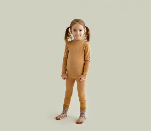 Mainio - Longsleeve, Bio Merinowolle, Biscuit – Bild 4