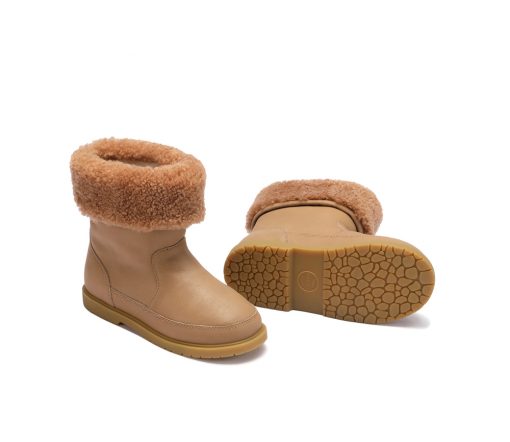 Donsje Amsterdam - Kinderstiefel "Nold Lining", gefüttert, beige – Bild 5