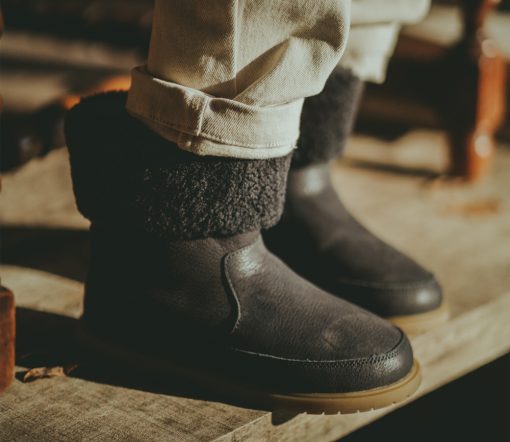Donsje Amsterdam - Kinderstiefel "Nold Lining", gefüttert, navy – Bild 2