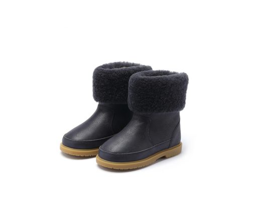 Donsje Amsterdam - Kinderstiefel "Nold Lining", gefüttert, navy