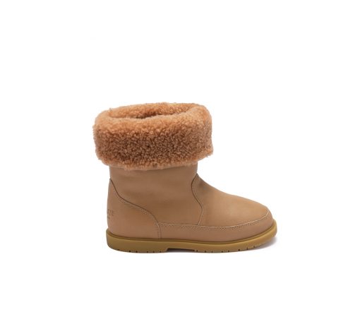 Donsje Amsterdam - Kinderstiefel "Nold Lining", gefüttert, beige – Bild 3