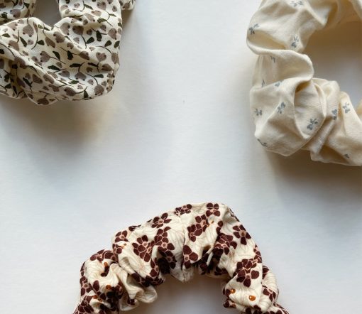 Konges Sløjd - Scrunchies "Winter Leaves" 3er Pack – Bild 2