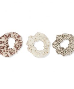 Konges Sløjd - Scrunchies "Winter Leaves" 3er Pack