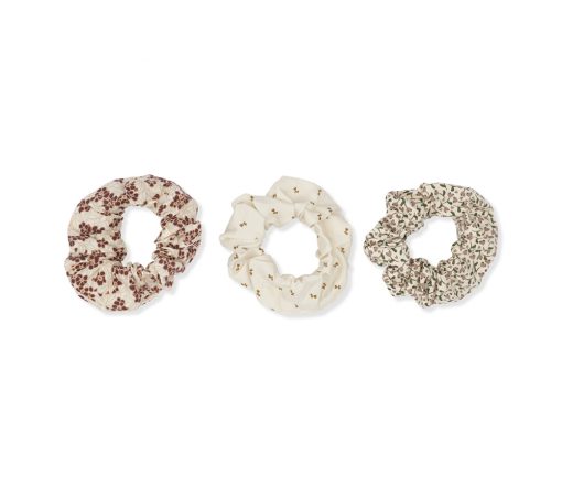 Konges Sløjd - Scrunchies "Winter Leaves" 3er Pack